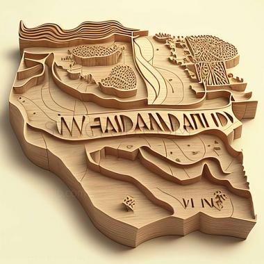 3D model Somaliland  See Somaliland listing (STL)